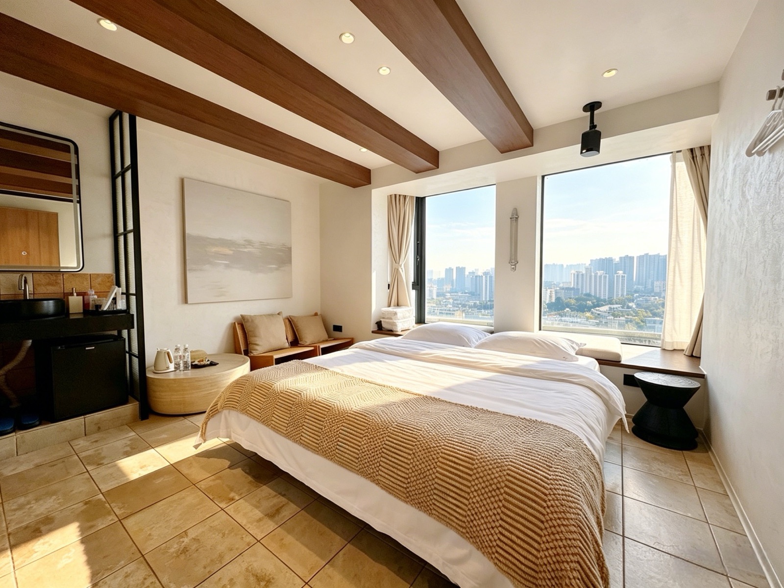 Liuguang comfortable river-view king room